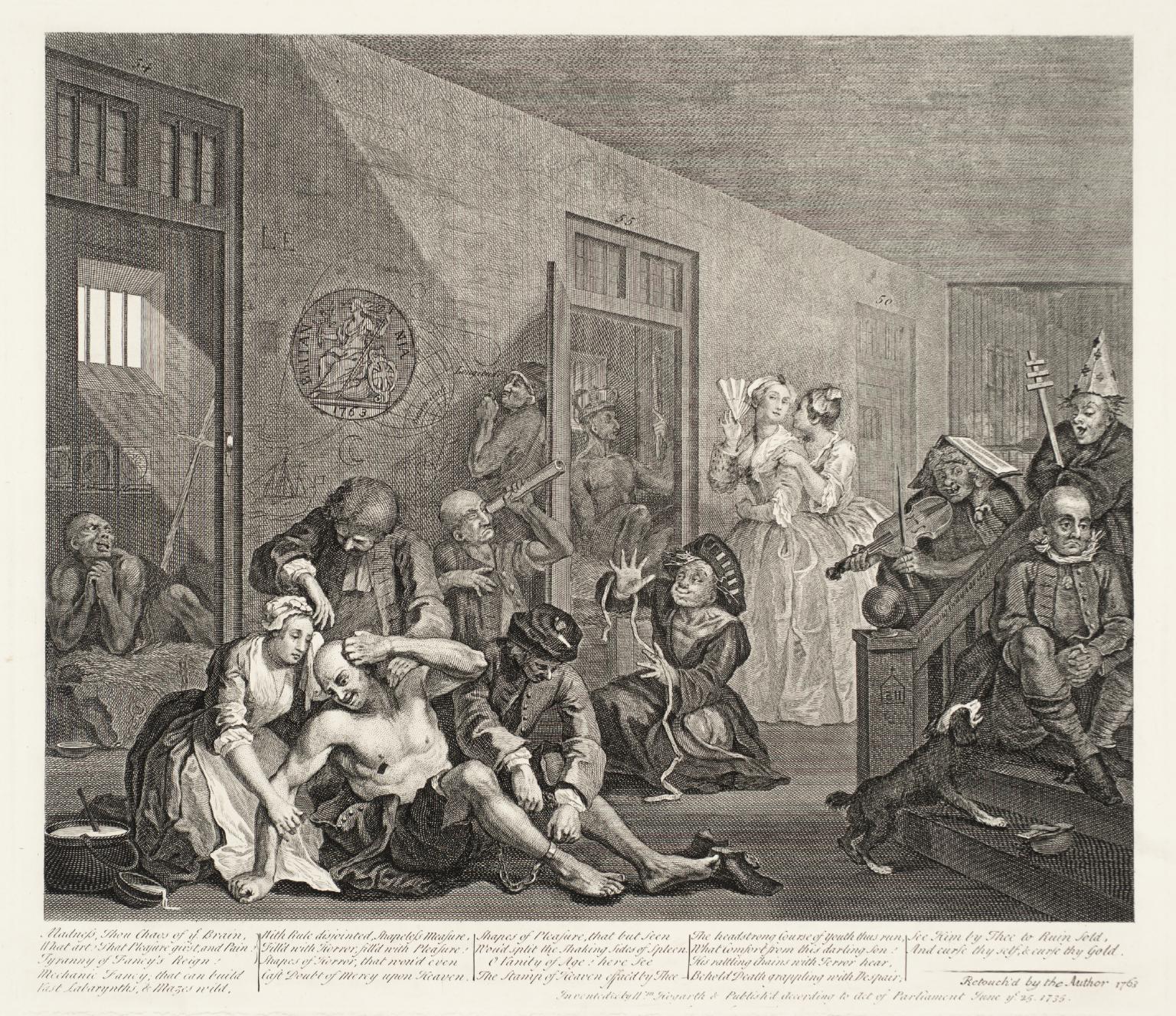 A Rake's Progress (plate 8) 1735-63 William Hogarth 1697-1764 Transferred from the reference collection 1973 http://www.tate.org.uk/art/work/T01794