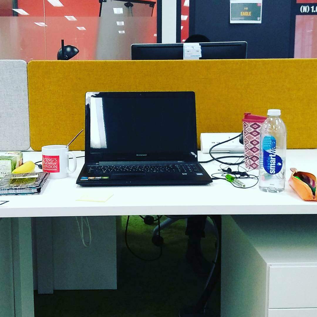 Ralitsa's desk