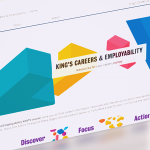 Image of King's Careers Keats page - click to read blog
