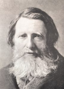 Photographic portrait of Ruskin aged 63