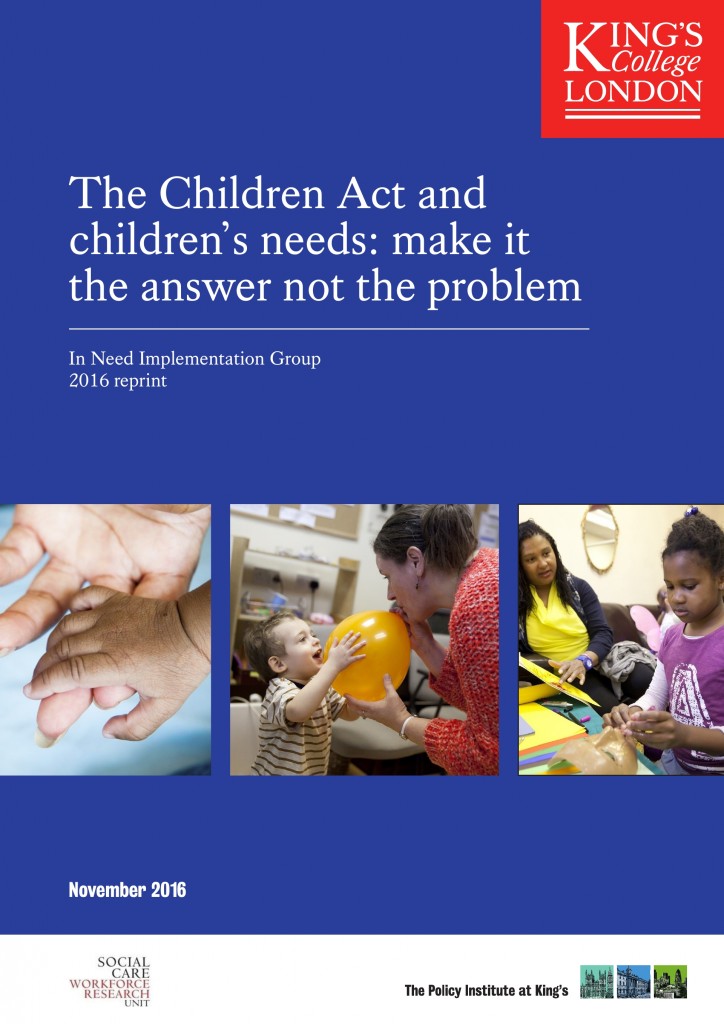 Children Act 1989 report (1991)