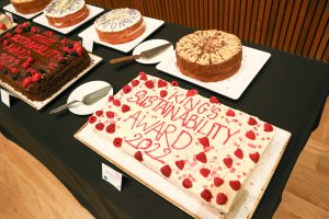 A variety of celebratory cakes