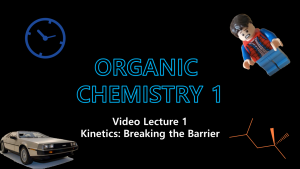 first video lecture:kinetics