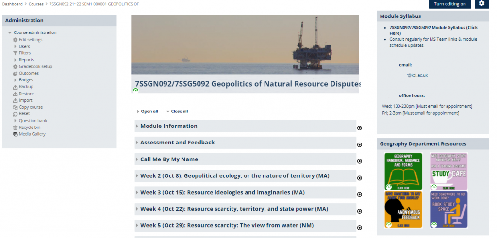 Old and new module example