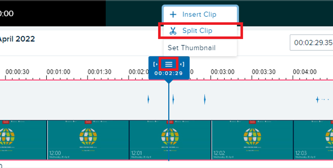 Removing Segments of a Recording