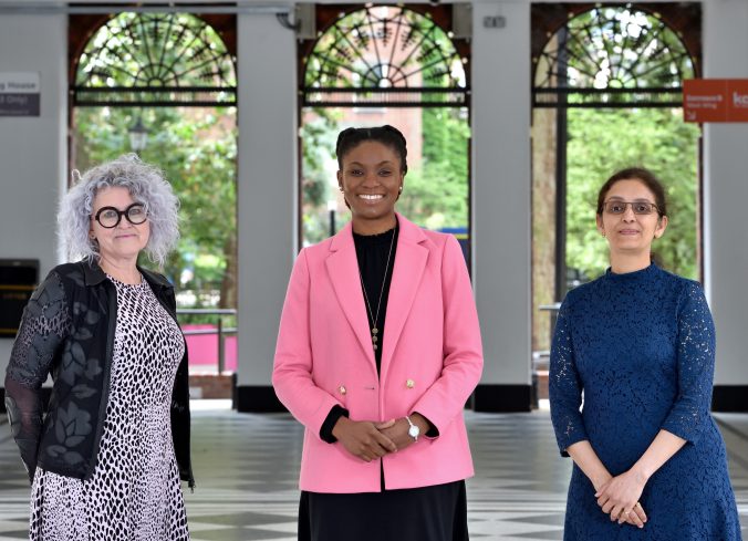 Profile photo of Research Mentoring & Support Winners 2023; Dr Deborah Robson, Dr Melissa Washington-Nortey and Sharwari Verma