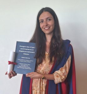 An image of Noemie Alphonse, a 2024 Outstanding thesis prize winner