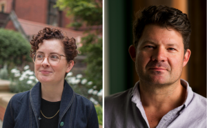 Headshots of Fiona Anderson and Mark Turner