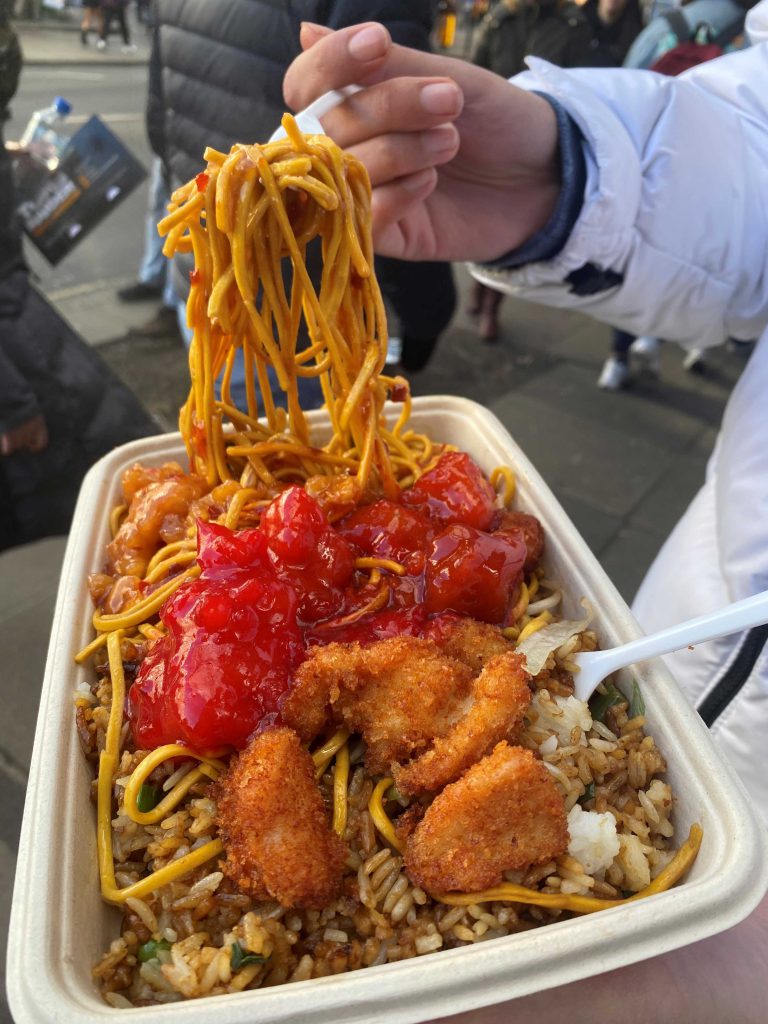 Chinese food from Camden Market