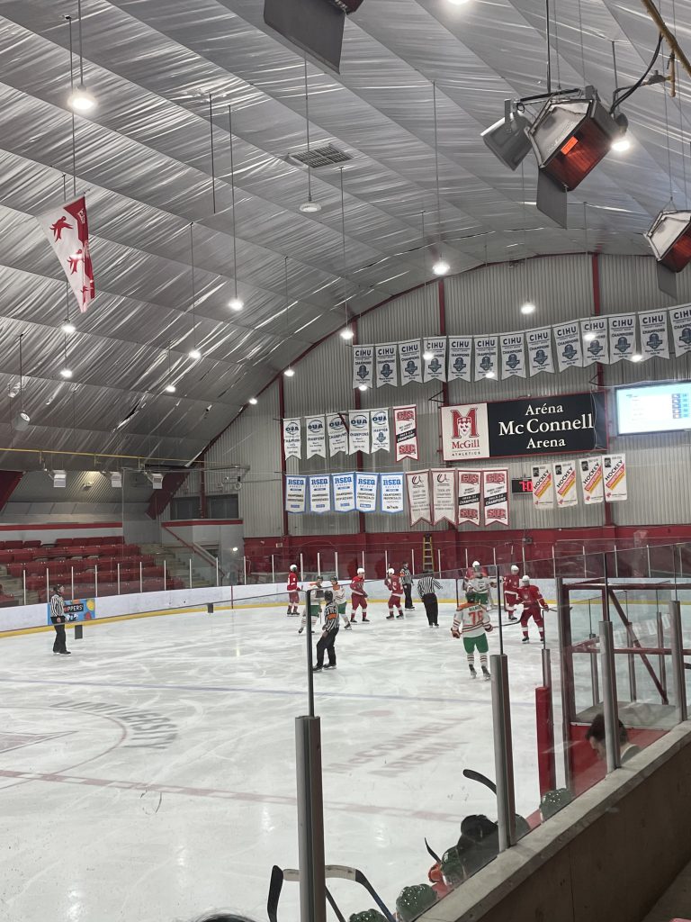 McConnell Ice hockey arena, McGill University