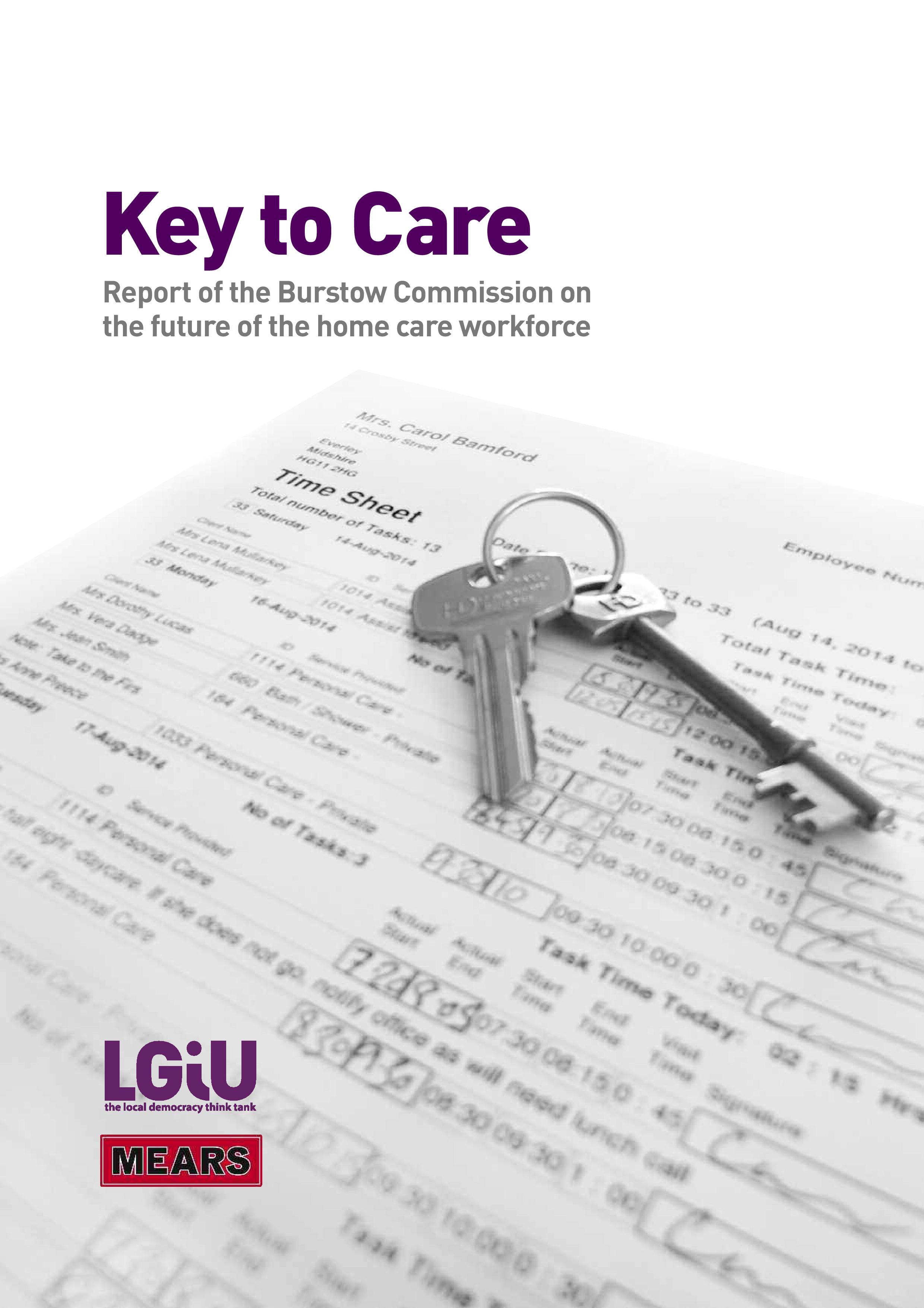 Key to Care (Burstow Commission report)